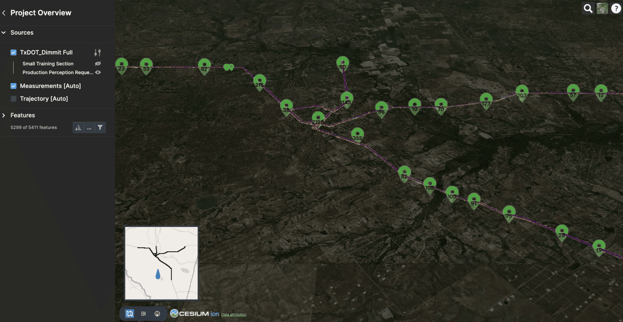DOT ASSET INVENTORY PROJECT IN DIGITAL SURVEYOR