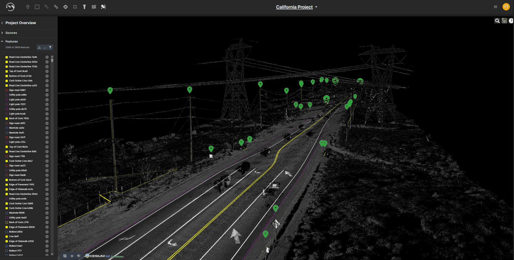 END-TO-END CALIFORNIA PROJECT IN DIGITAL SURVEYOR